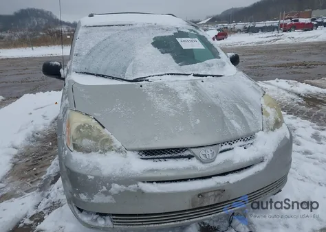 2005 Toyota Sienna Ce/Le from USA, damaged, VIN 5TDZA23C55S246777